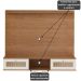 Painel Tv 75" Trama Cinamomo/Off White