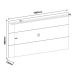 Painel para TV 42 Polegadas Slim Pinho 180 cm