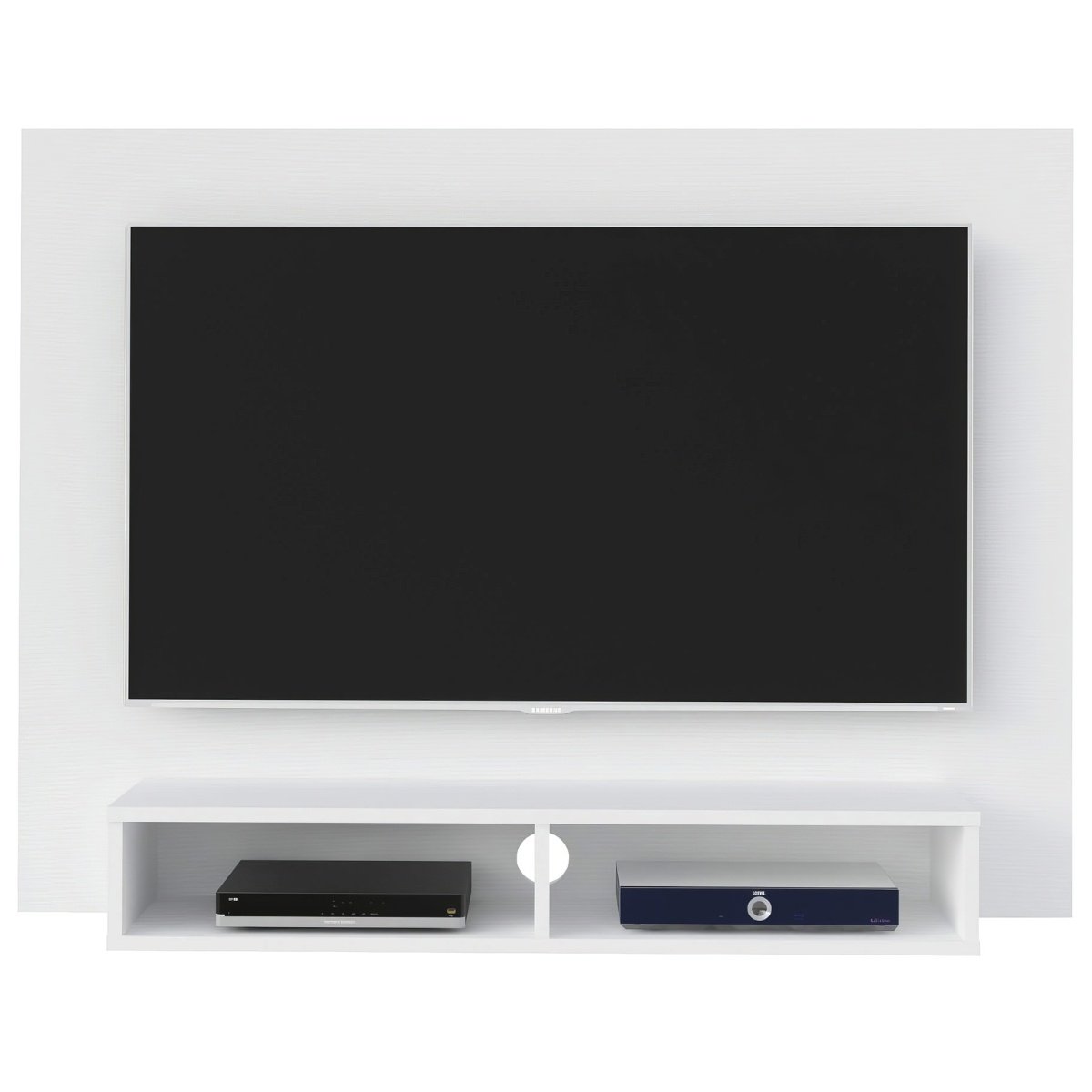 Painel para TV 50 Flash com Nicho Branco