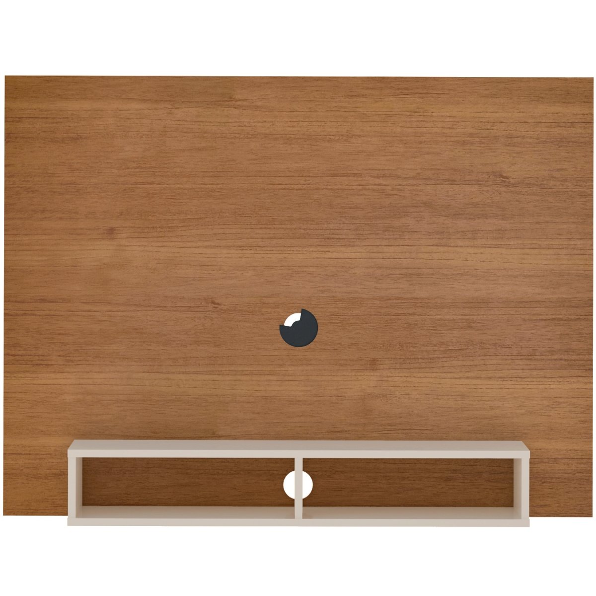Painel para TV 50 Flash com Nicho Cinamomo/Off White