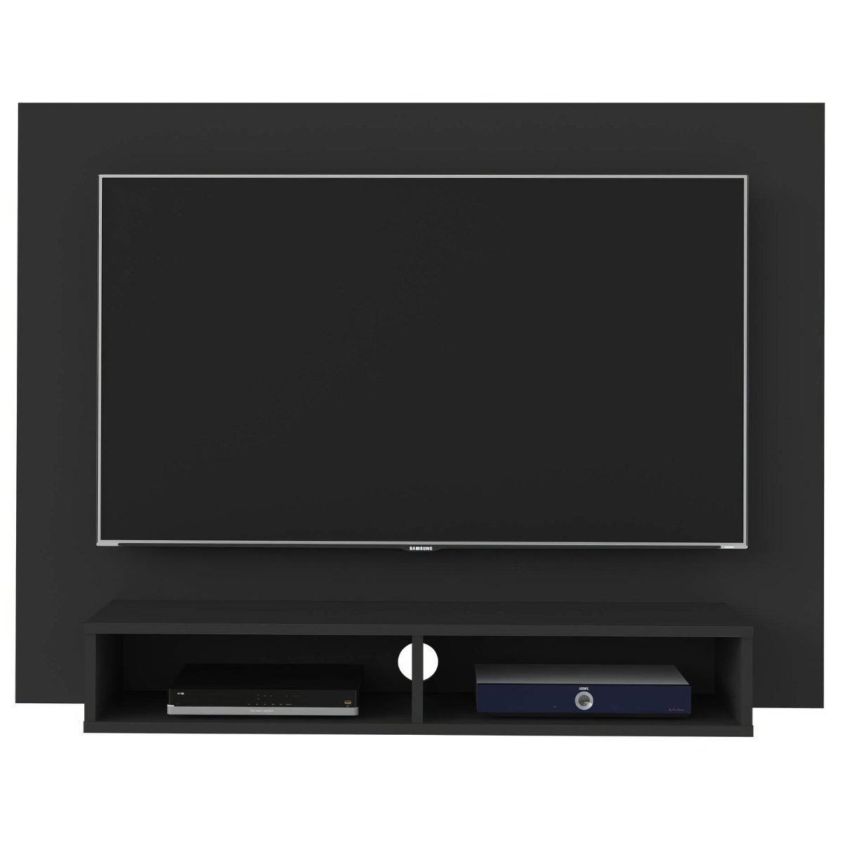 Painel para TV 50 Flash com Nicho Preto
