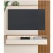 Painel para TV 65'' com Led Artely Matisse Cinamomo/Off White
