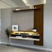 Painel para TV 65'' com Led Artely Matisse Cinamomo/Off White