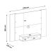 Painel para TV até 40 Polegadas Cine Pinho e Off White