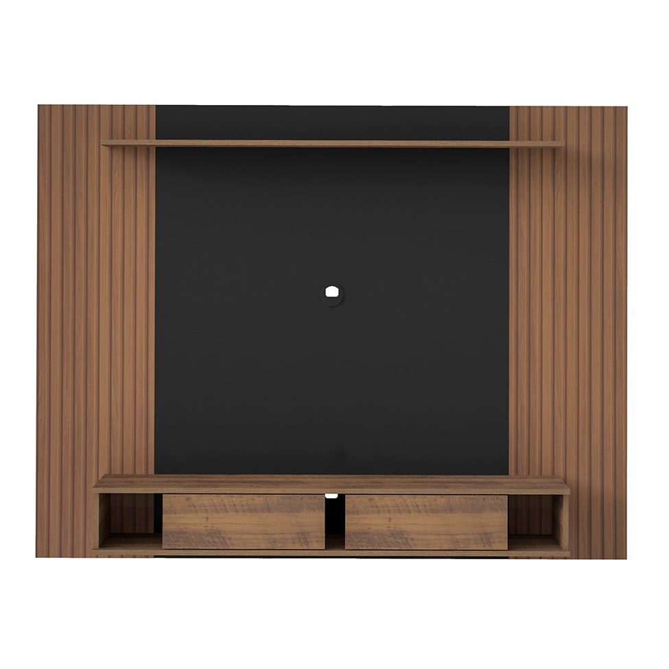 Painel para TV até 75 Polegadas Nevada Pinho e Preto