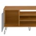 Rack Estocolmo Carvalho e Cinza 140 cm