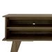 Rack Frank Marrom e Off White 120 cm