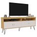 Rack Liberty Carvalho e Off White 160 cm