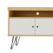 Rack Liberty Carvalho e Off White 160 cm