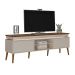 Rack Lumina Pinho e Off White 180 cm