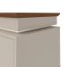 Rack Lumina Pinho e Off White 180 cm