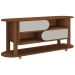Rack Mundi Tv 65" 2 Portas 2 Prateleiras Cedro / Off White