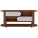 Rack Mundi Tv 65" 2 Portas 2 Prateleiras Cedro / Off White
