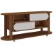 Rack Mundi Tv 65" 2 Portas 2 Prateleiras Cedro / Off White