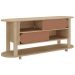 Rack Mundi Tv 65" 2 Portas 2 Prateleiras Naturale / Terracota