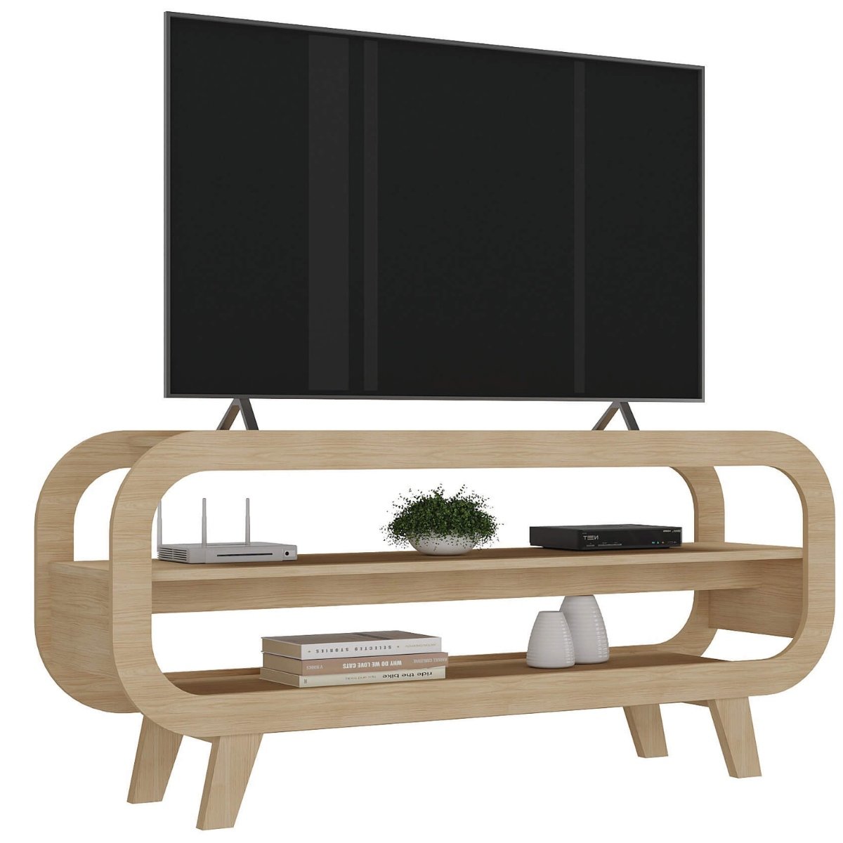 Rack Para Sala Tv 60" Théo Naturale