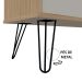 Rack Para Tv até 65" 4 Portas 2 Prateleiras e Nichos Liberty Carvalho/Off White