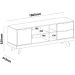 Rack Para Tv até 65" Michigan Com 2 Gavetas e 4 Nichos Pinho / Off White