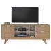Rack Para Tv até 65" Michigan Com 2 Gavetas e 4 Nichos Pinho / Off White