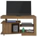 Rack Royal Para Tv 50" com 3 Nichos e 1 Porta Pinho
