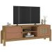 Rack Sala Tv 65" Nature c/ Gavetas Prateleiras e Porta Carvalho/ Terracota/ Palha
