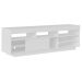 Rack Treviso Para Sala Tv 75" Com 6 Nichos Prateleira e Porta Branco