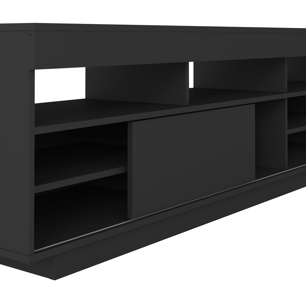 Rack Treviso Preto 180 cm