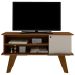 Rack Tv 50" 2 Prateleiras Frank Cedro / Off White