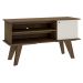 Rack Tv 50" 2 Prateleiras Frank Pinho / Off White