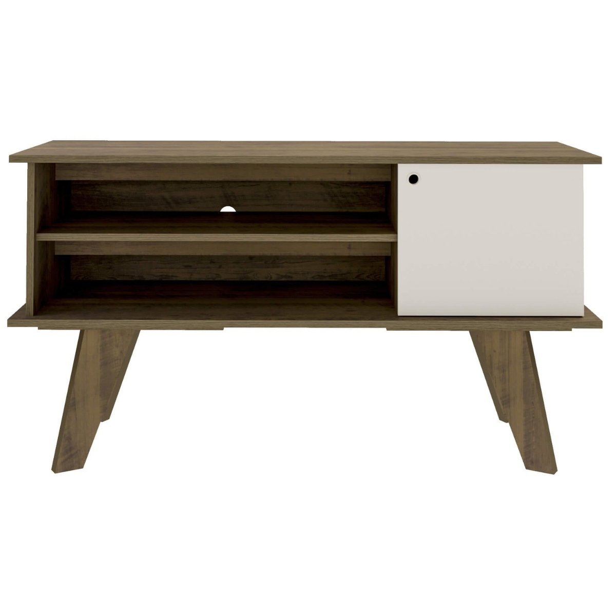 Rack Tv 50" 2 Prateleiras Frank Pinho / Off White