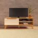 Rack de Sala TV Lotus Carvalho - Off White