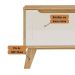 Rack de Sala TV Lotus Carvalho - Off White