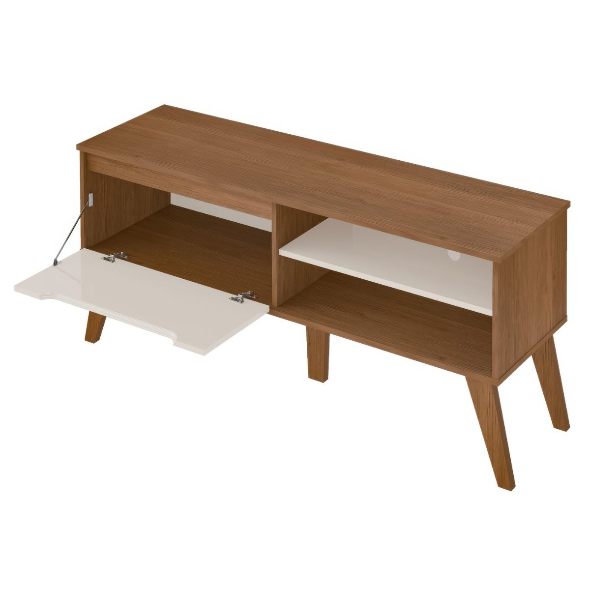 Rack de Sala TV Lotus Cinamomo/Off White