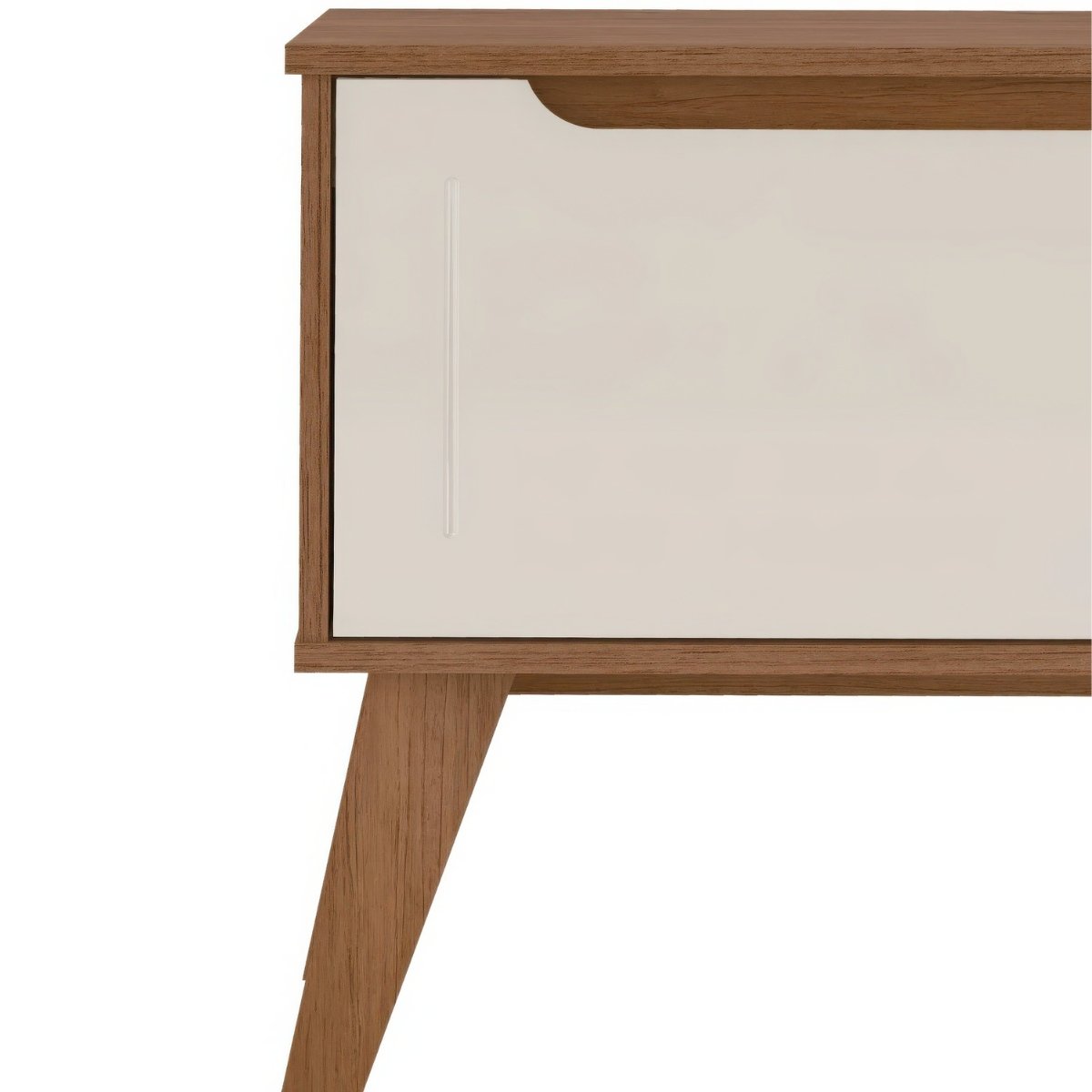 Rack de Sala TV Lotus Cinamomo/Off White