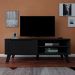Rack de Sala TV Lotus Preto