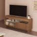 Rack de Sala para TV 65" Artely City Cinamomo/Off White