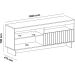 Rack de Sala para TV 65" Artely City Cinamomo/Off White