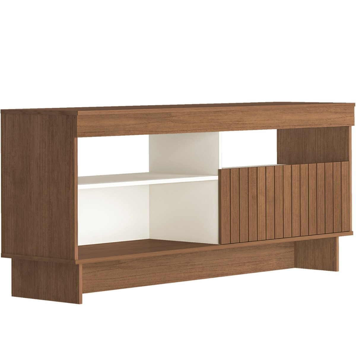Rack de Sala para TV 65" Artely City Cinamomo/Off White