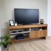 Rack de Sala para TV 65" Artely City Cinamomo/Off White