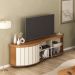 Rack de Sala para TV 75" Artely Magnum Cinamomo/Off White