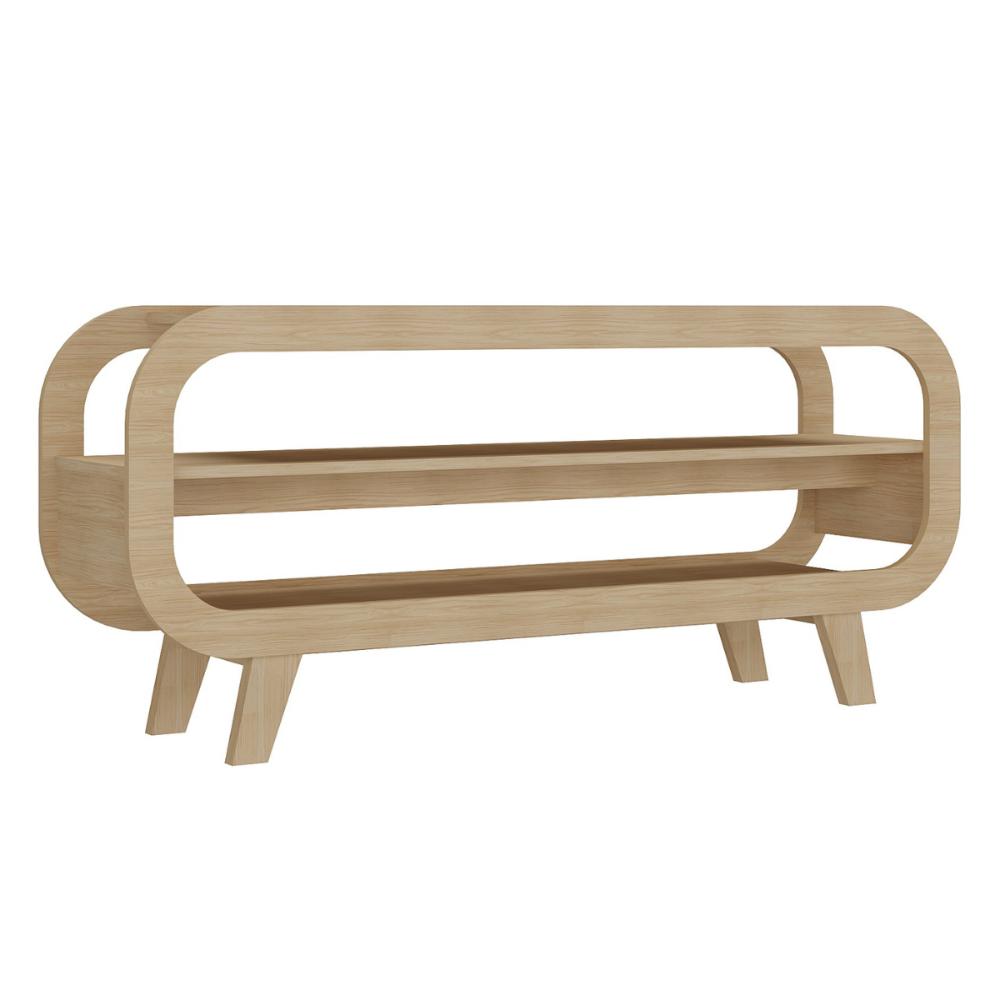 Rack para TVs de 60' 1 Prateleira Loanda Naturale