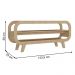 Rack para TVs de 60' 1 Prateleira Loanda Naturale