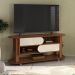 Rack para TVs de 65' 4 Rodízios Verê Cedro Off White
