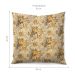 Almofada Alasca 40x40 Bege e Amarela