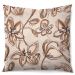 Almofada Alasca 40x40 Bege e Marrom