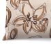 Almofada Alasca 40x40 Bege e Marrom