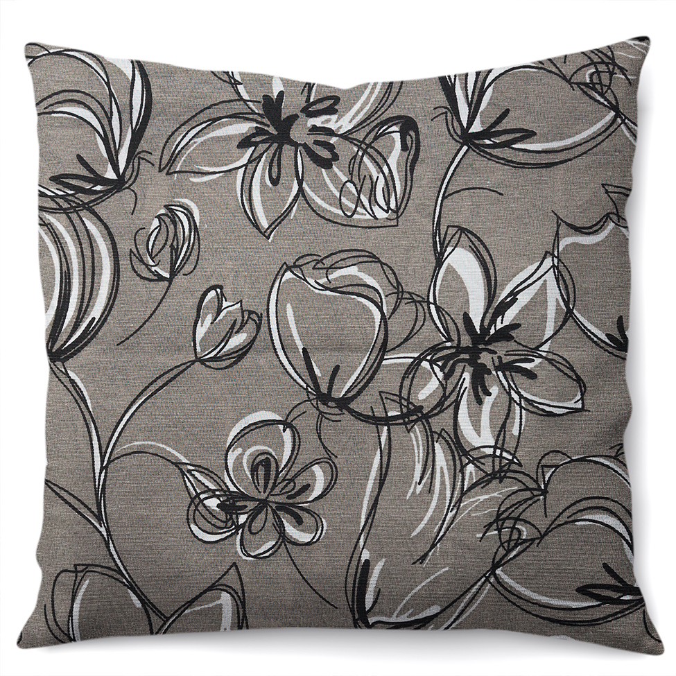 Almofada Alasca 40x40 Cinza