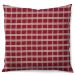 Almofada Italiana 40x40 Bordô