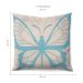 Almofada Neutro I 40x40 Off White e Azul