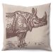Almofada Neutro II 40x40 Bege e Marrom